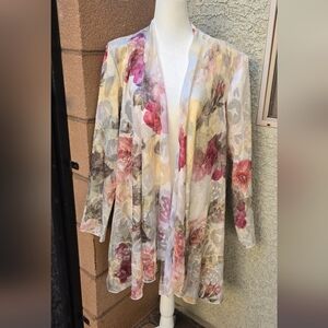 Jeffrey & Dara Vintage Floral Kimono Jacket